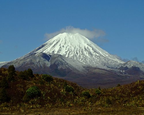 Volcanic Mount Ngauruhoe